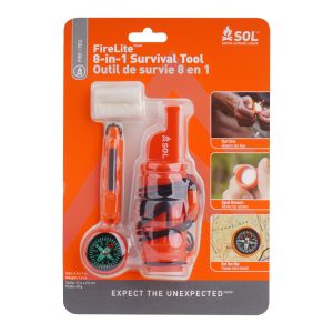 SOL Fire Lite 8-in-1 Survival Tool